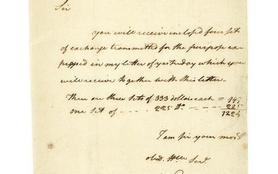 1780 CHARLES LEE ALS to the MD. Cont. Loan Office
