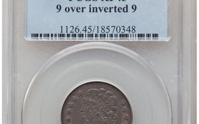 1809/6 1/2 C 9 Over Inverted 9, BN, MS