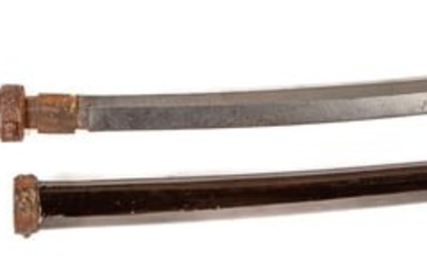 (18/19th c) JAPANESE WAKIZASHI SWORD