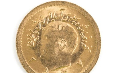 1979 IRAN 1/4 PAHLAVI GOLD COIN