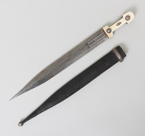 19C Russian Caucasian kinjal dagger