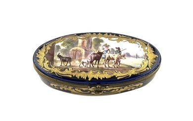 19th Century French Sevres Porcelain Box