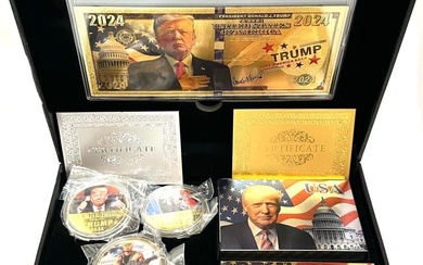 2024 DONALD TRUMP Take America Back Campaign Collectible Coin Gift Set