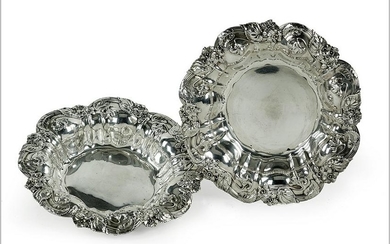 A Pair of Whiting for C.D. Peacock Sterling Silver