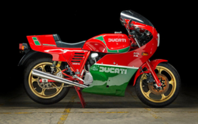 1985 Ducati 973cc Mike Hailwood Replica, Engine no. *10044*ZDM1000