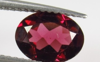 2.11 Ct Genuine Pink Rhodolite Garnet 9X7 mm Oval Cut