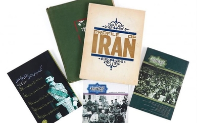 A collection of works on modern Iranian history, in Farsi and English [various locations, c. 1970-2010]