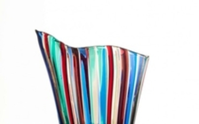 Gio PONTI (1891 - 1979) Vase dit «A canne» – 1955