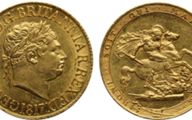 Great Britain, George III, Gold Sovereign 1817