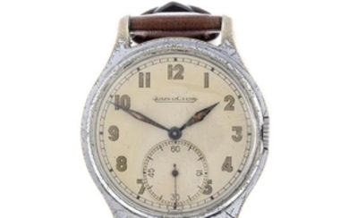 JAEGER-LECOULTRE - a gentleman's wrist watch. Nickel
