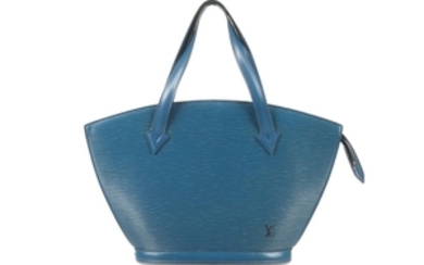 Louis Vuitton Blue Saint Jacques GM, Epi leather...