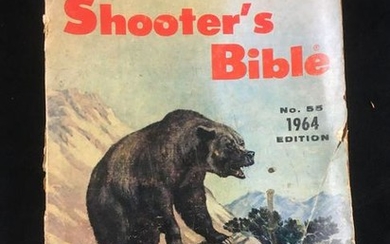 Shooters Bible Gun Book No 55 1965 Edition