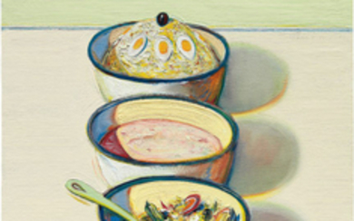 Wayne Thiebaud, Food Bowls