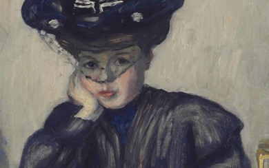Pierre Bonnard (1867-1947), Femme faisant une réussite