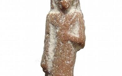 An Egyptian terracotta 'Reis' or Overseer ushabti
