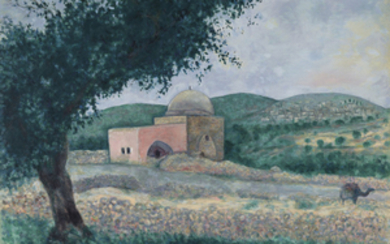 Marc Chagall (1887-1985), La tombe de Rachel