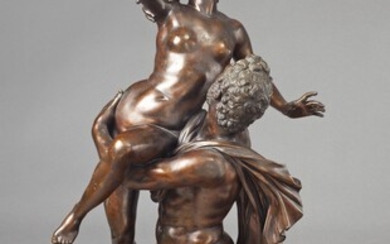 A large bronze group after Giambologna