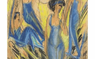 Ernst Ludwig Kirchner (1880-1938), Blaue Artisten