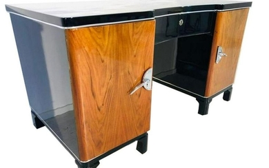 Art Deco Two Color Desk from France 1930s