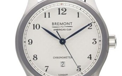 A GENTLEMAN'S STAINLESS STEEL BREMONT AC1Â AMERICA'S