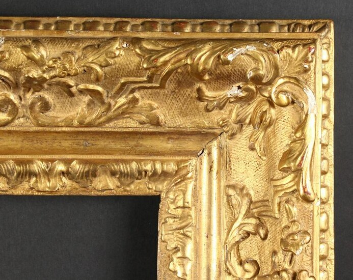 A 19th Century French Gilt Composition Frame, 26.5" x