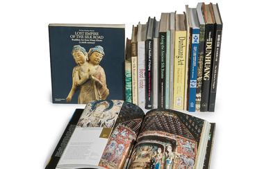 A COLLECTION OF REFERENCE BOOKS ON ART OF THE SILK...