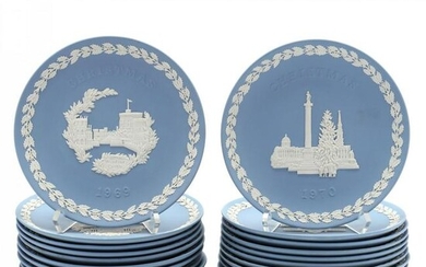 A Collection of (20) Wedgwood Christmas Plates