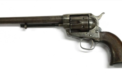 A Colt .44 calibre single action rim-fire Army six shot revolver