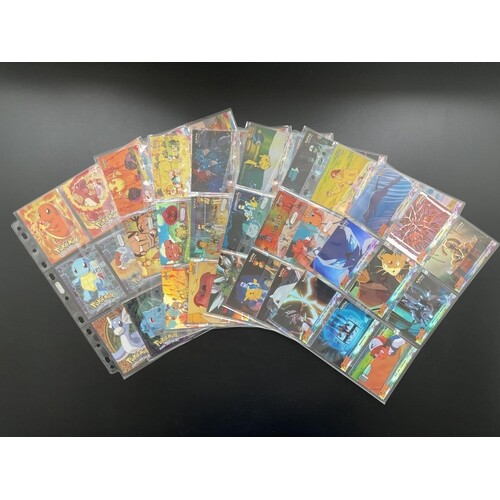 A Complete Holographic Topps Pokemon Movie Animation Edition...