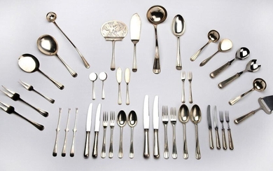 A Dutch silver collection of flatware, Christa Ehrlich