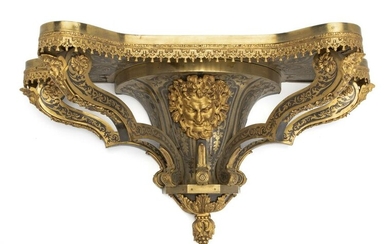 A French Boulle wall shelf