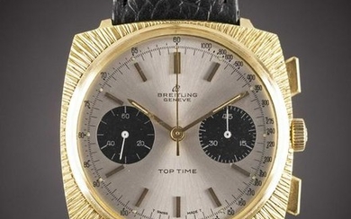 A GENTLEMAN'S GOLD PLATED BREITLING TOP TIME