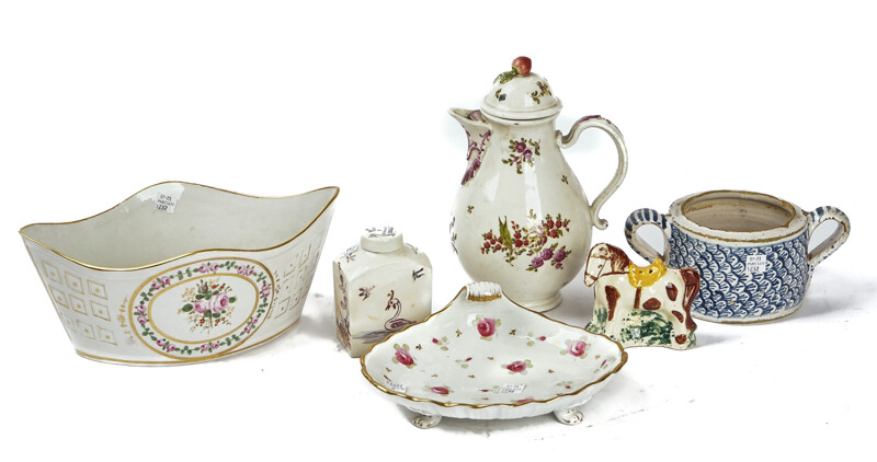 A GROUP OF CONTINENTAL CERAMICS
