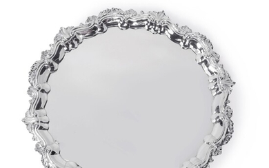 A George II Silver Salver, Robert Abercromby, London, 1744