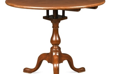 A George III mahogany tilt-top occasional table