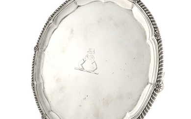 A George III silver salver