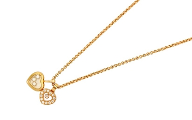 A 'Happy Diamond' pendant necklace, by Chopard