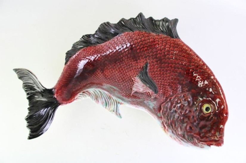 A Large Ceramic Fish Dish (L 53cm)