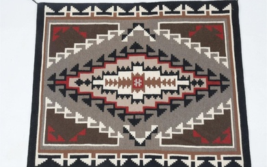 A Modern Navajo Rug by Laura A. Nez