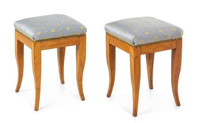 A Pair of Empire Style Footstools