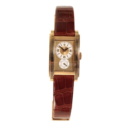 A ROLEX CELLINI PRINCE 18CT GOLD GENTLEMAN'S WRISTWATCH in a...