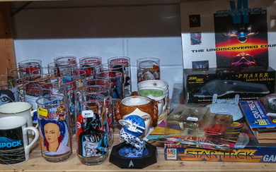 A Selection of Vintage Collectible Star Trek Items