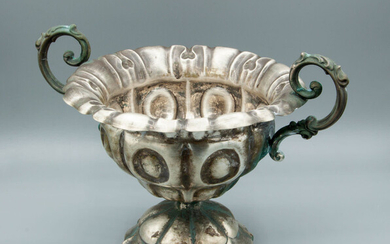 A Silver Serving Bowl, Austro-Hungary, 19th Century