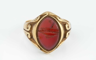 A Victorian signet ring