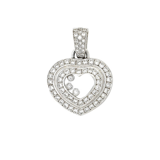 A diamond pendant and a diamond dress ring