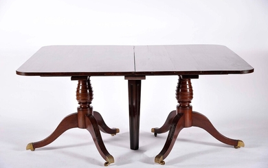 A dining room table