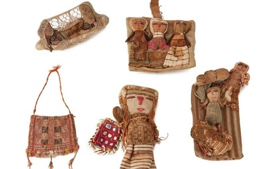 A group of Chancay textile objects