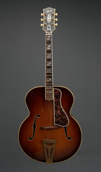 AMERICAN SUPER 400 SUNBURST ACOUSTIC GUITAR BY GIBSON