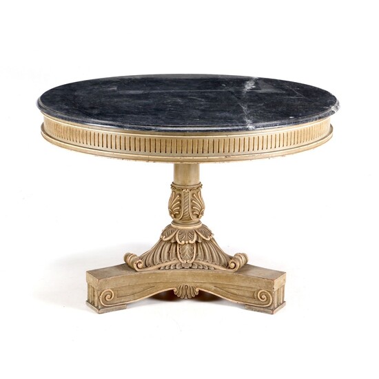 AN EMPIRE STYLE CENTRE TABLE