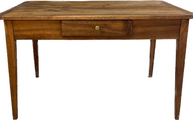 ANTIQUE FRENCH WALNUT DESK OR TABLE